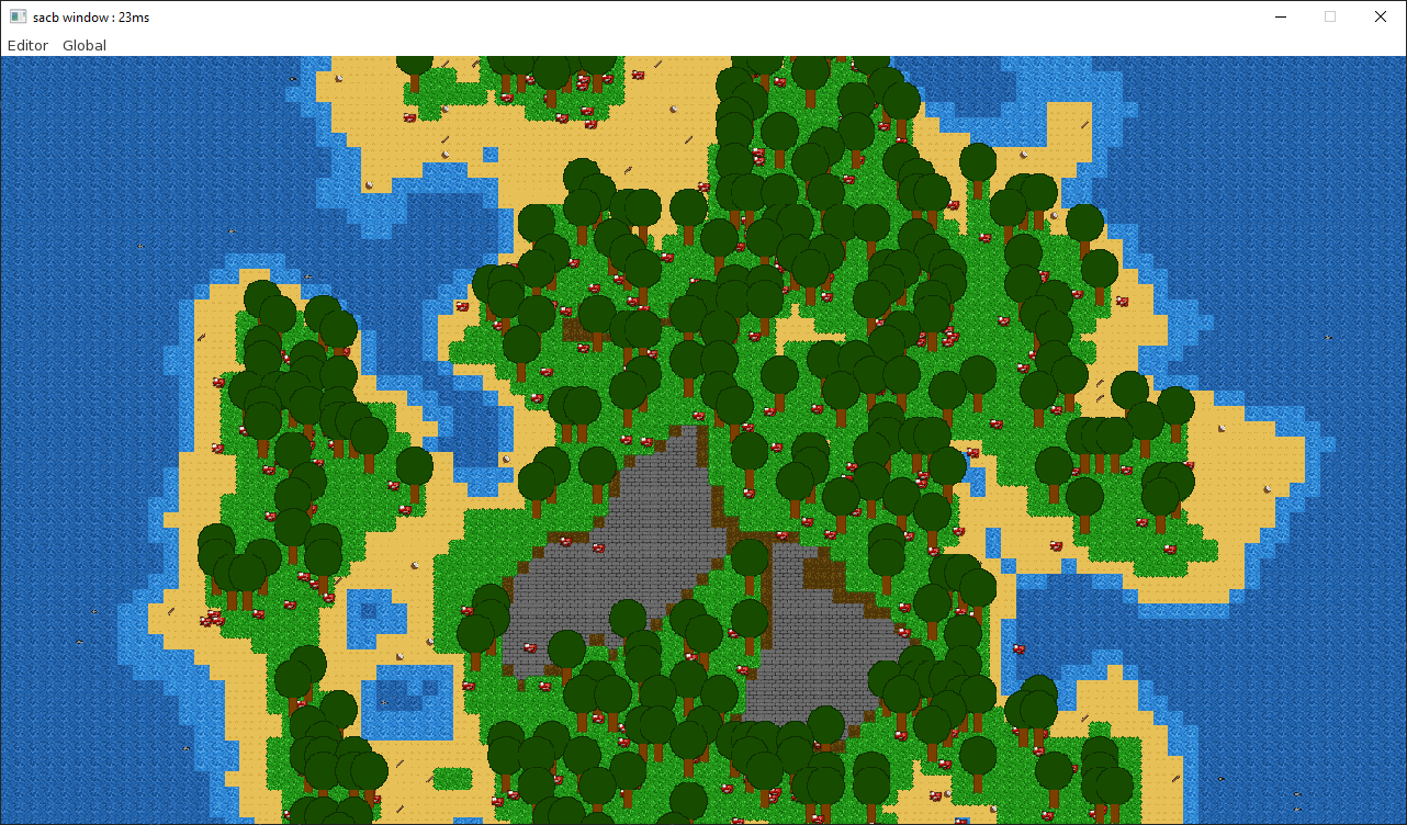 screenshot of an ingame world