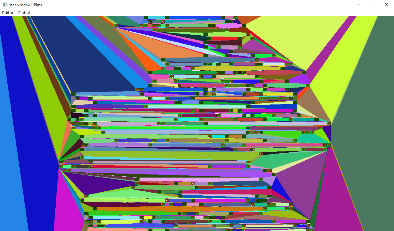 screenshot of the corresponding navmesh